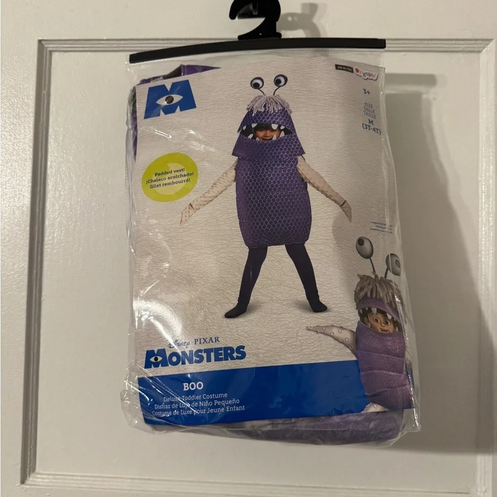 Disney Monsters Inc Boo Toddler Costume Sz 3T-4T - Picture 2 of 5